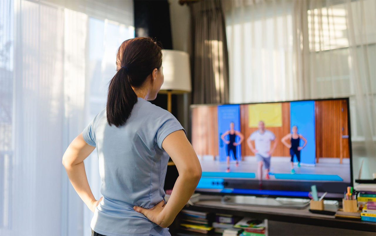 TV can be your best workout companion - SHARP Thailand