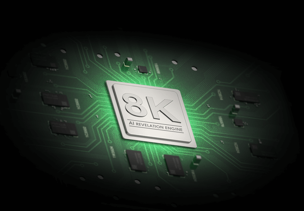 AQUOS 8K AI Engine